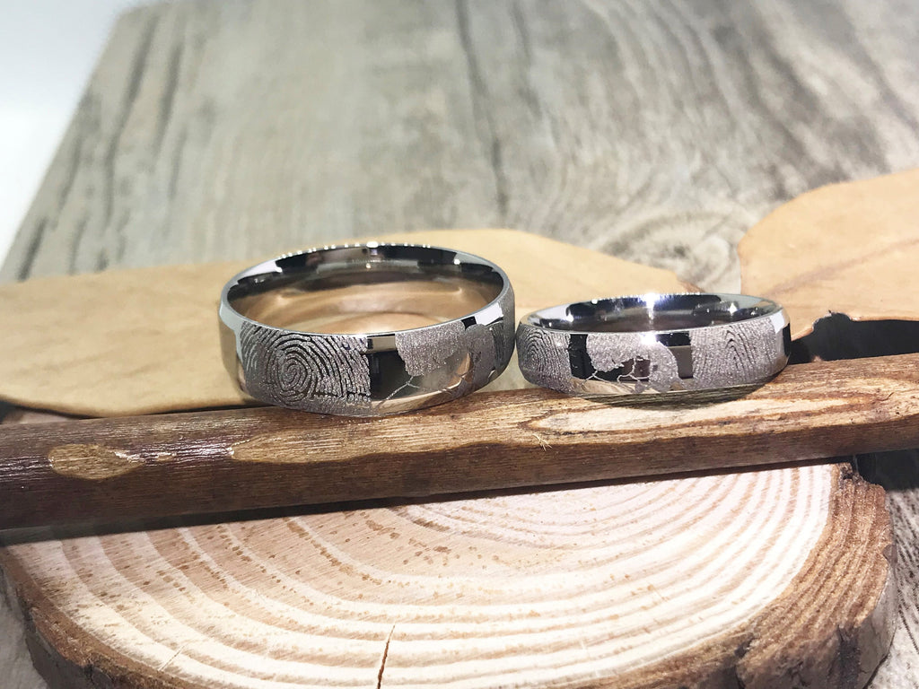 Matching Rings Set, Mens Ring, Ring for Women, His and Her Promise Rings