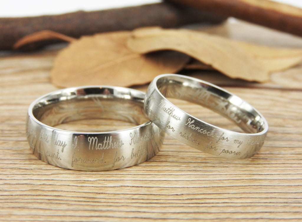 Customizable Personalized, Matching Initials Rings for couples, Men Wedding  Bands, Ring Set For Sale at 1stDibs | couple rings with initials, matching  initial rings, initial couple rings